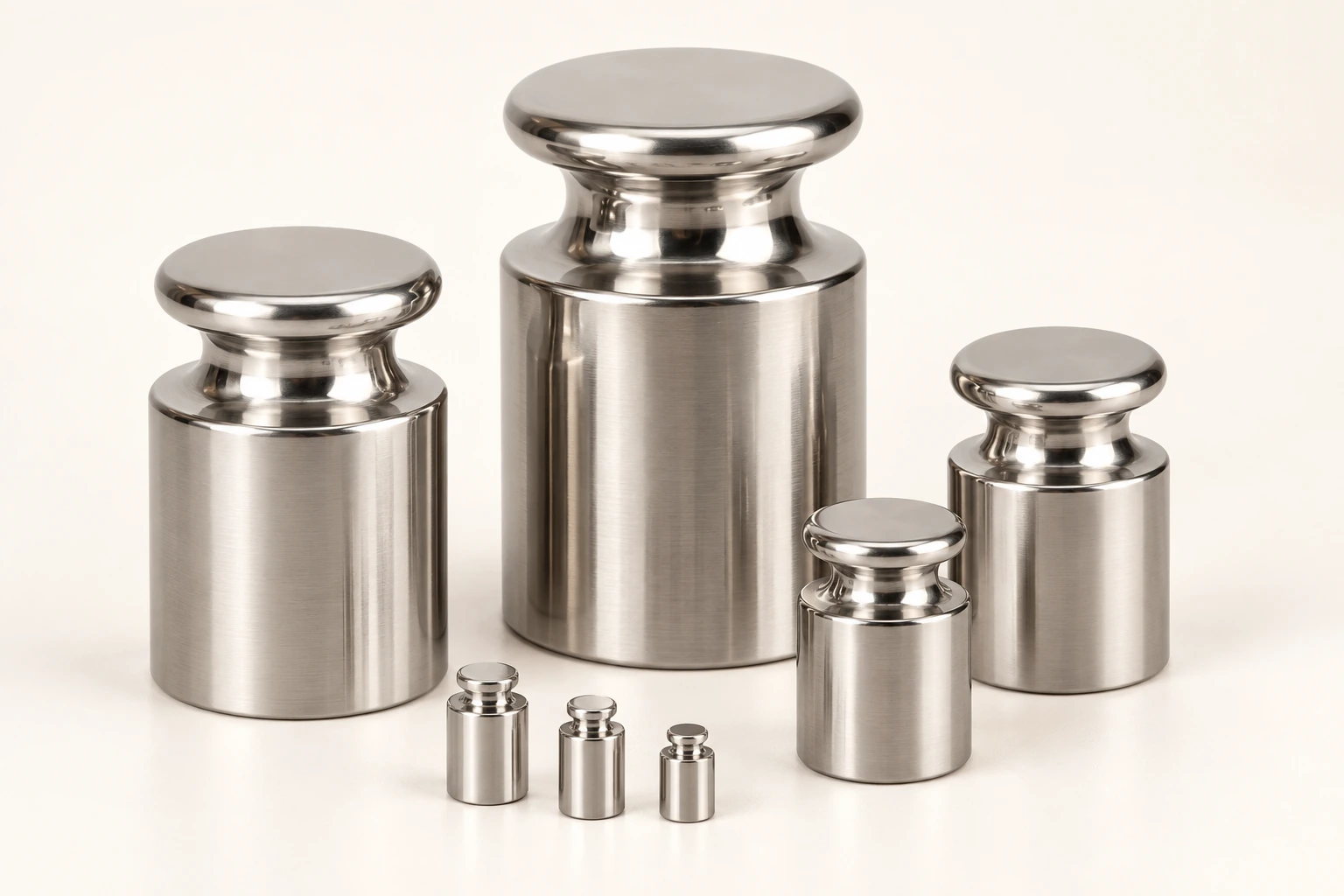 Calibration weights in several sizes. Product view for E2 Weight Box With NABL 1 mg To 200 g. Representative product type; verify exact specification.