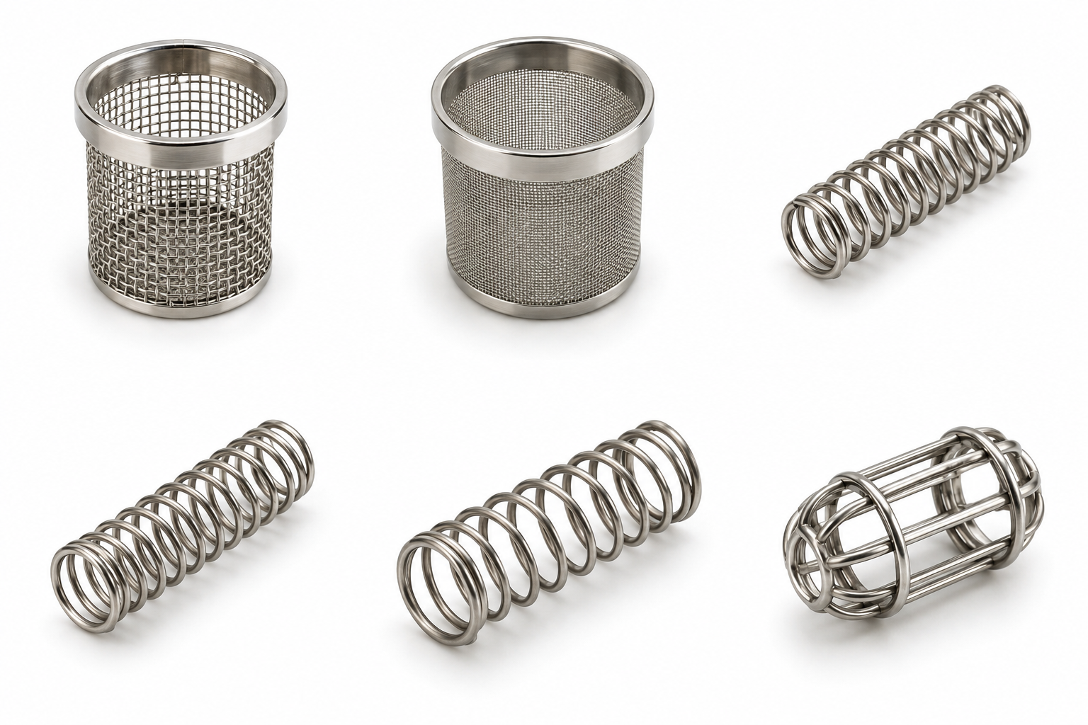 Medium stainless wire tablet sinker. Product view for Sinker 6 mm X 18 mm. Representative product type; verify exact specification.
