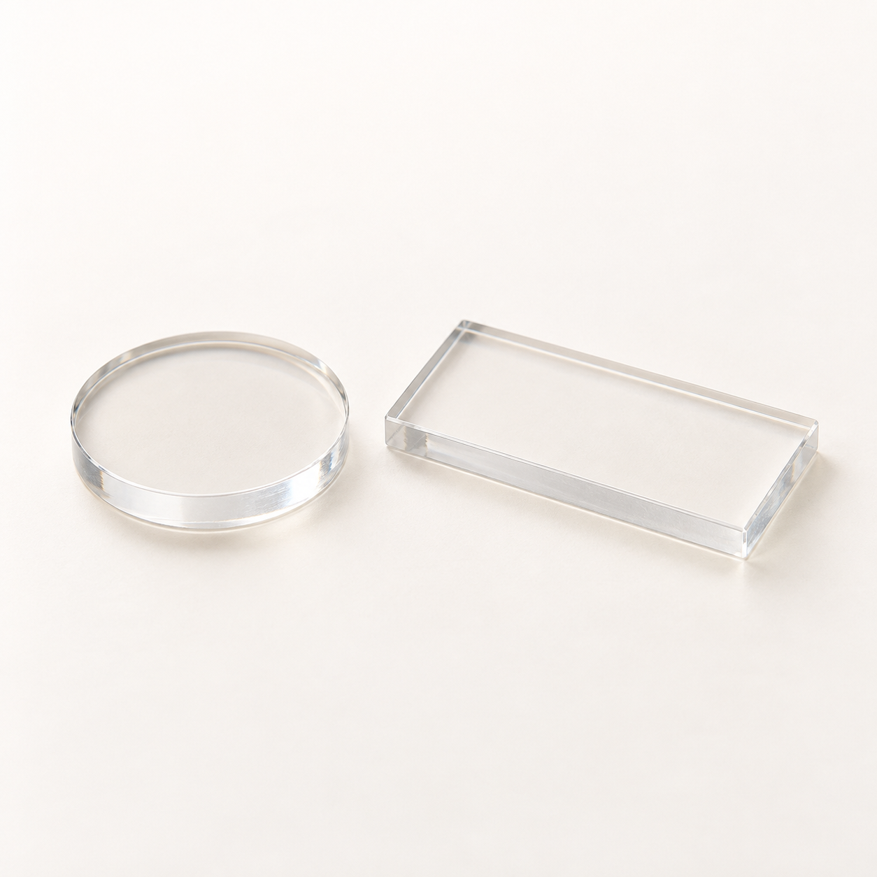 Rectangular transparent optical window. Product view for NACL Liquid Windows Rectangular Size: 38 mm X 19 mm X 4 mm Drilled & Undrilled (Pair of Windows). Representative product type; verify exact specification.